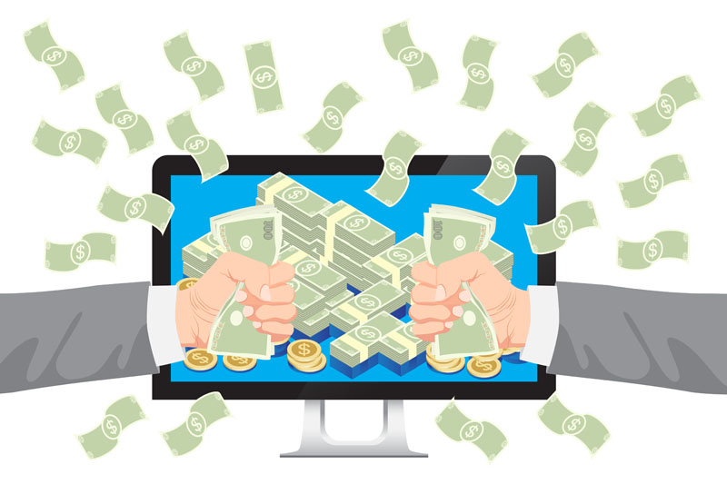 Get money from online business